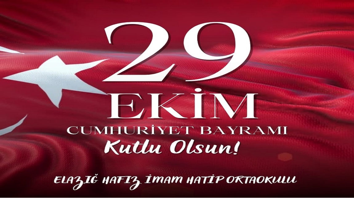 29 Ekim Cumhuriyet Bayramı Kutlu Olsun